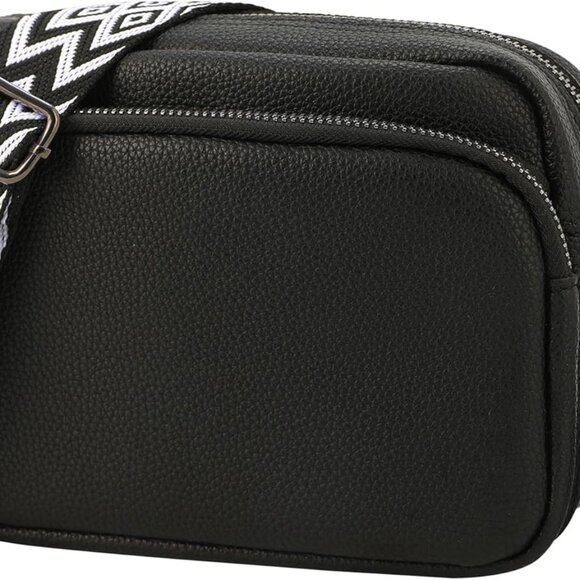 Crossbody Purse for Women with Adjustable Wide Guitar Strap